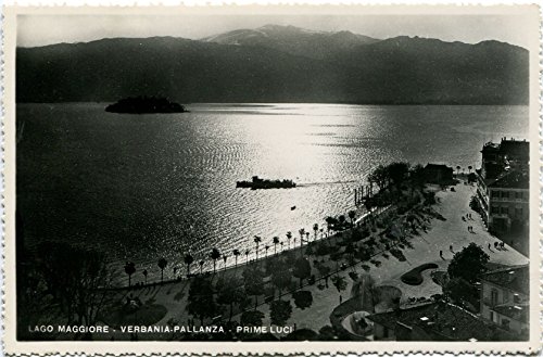 1940/50 Verbania - Lago Maggiore, Verbania Pallanza Prime Luci - FP B/N Cartolina Postale