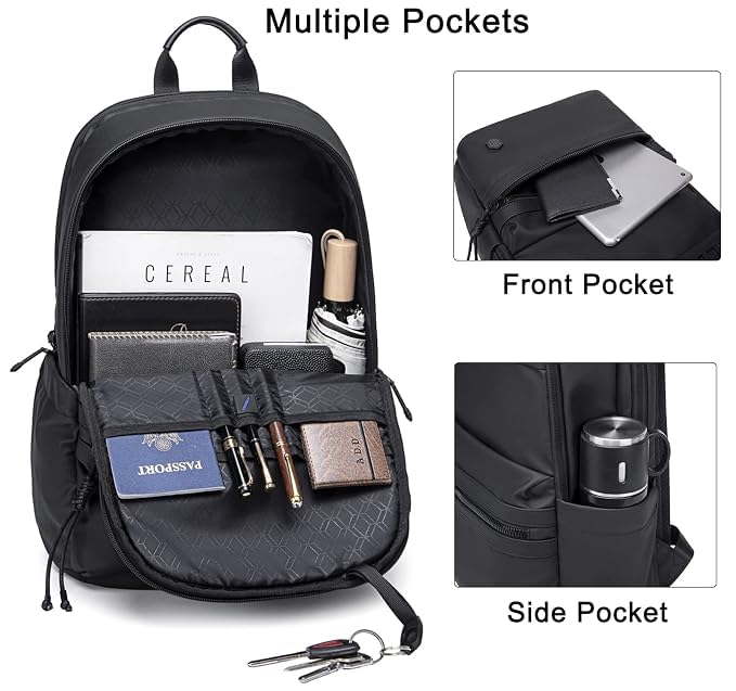 Image of Arctic Hunter Compact Backpack for Men Women 21L One-Day-Capacity Slim 15.6 inch Laptop Bag Sleek Lightweight Water-resistant Small Laptop Backpack for Casual College Daypack