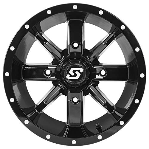 Sedona A88B-41056-55S Hollow Point Wheel - 14x10-5+5 Offset - 4/156 12mm Tapered Lug (14x10) - Thumbnail 2