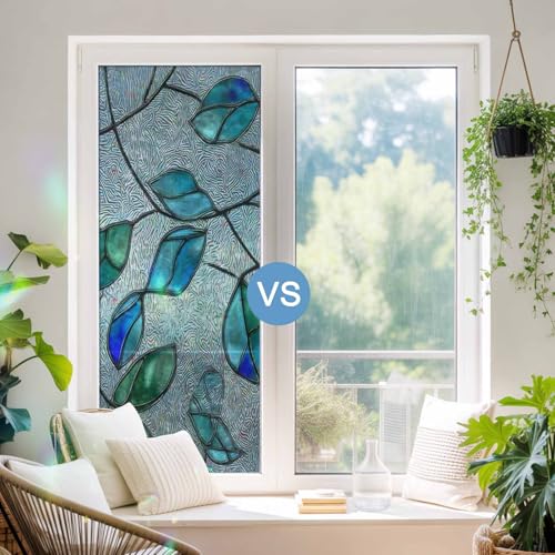 Película decorativa de ventana Rainbow 35.4 x 78.7 pulgadas miniatura 4