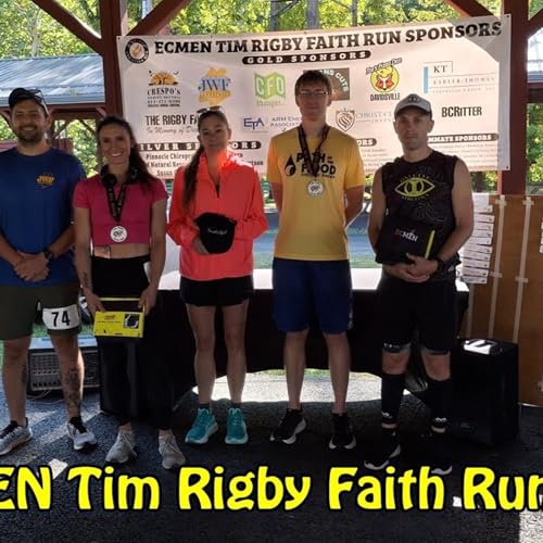 Page de couverture de S4E105 ECMEN Tim Rigby Faith Run 5k