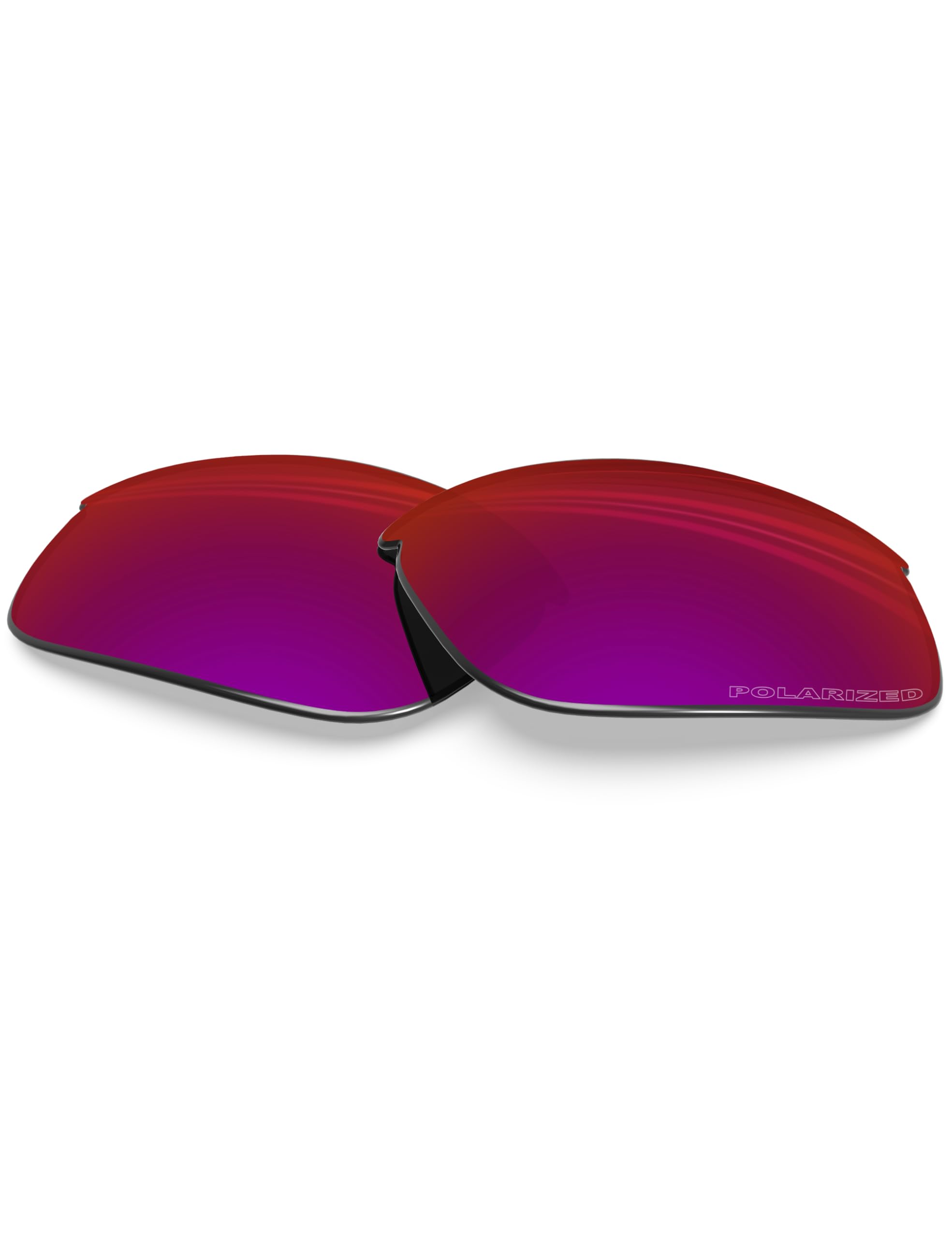 BlazerBuck Anti-salt Polarized Replacement Lenses for Oakley Bottle Rocket OO9164 - Burned Starry