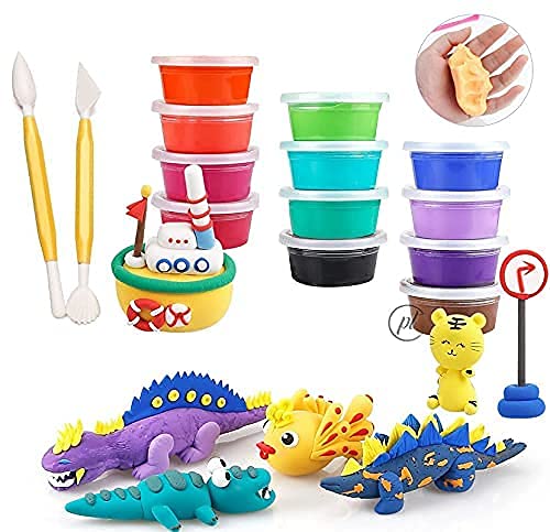 Promote Trader Modeling Clay Air Dry Clay Box 12 Colors DIY Art and Craft for Kids Boys and Girls (B0BVKB73CM) Amazon Price History, Amazon Price Tracker