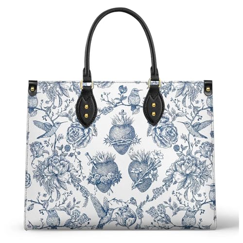 Bolso Satchel para Mujer Our Lady of Grace en PU cuero miniatura 1
