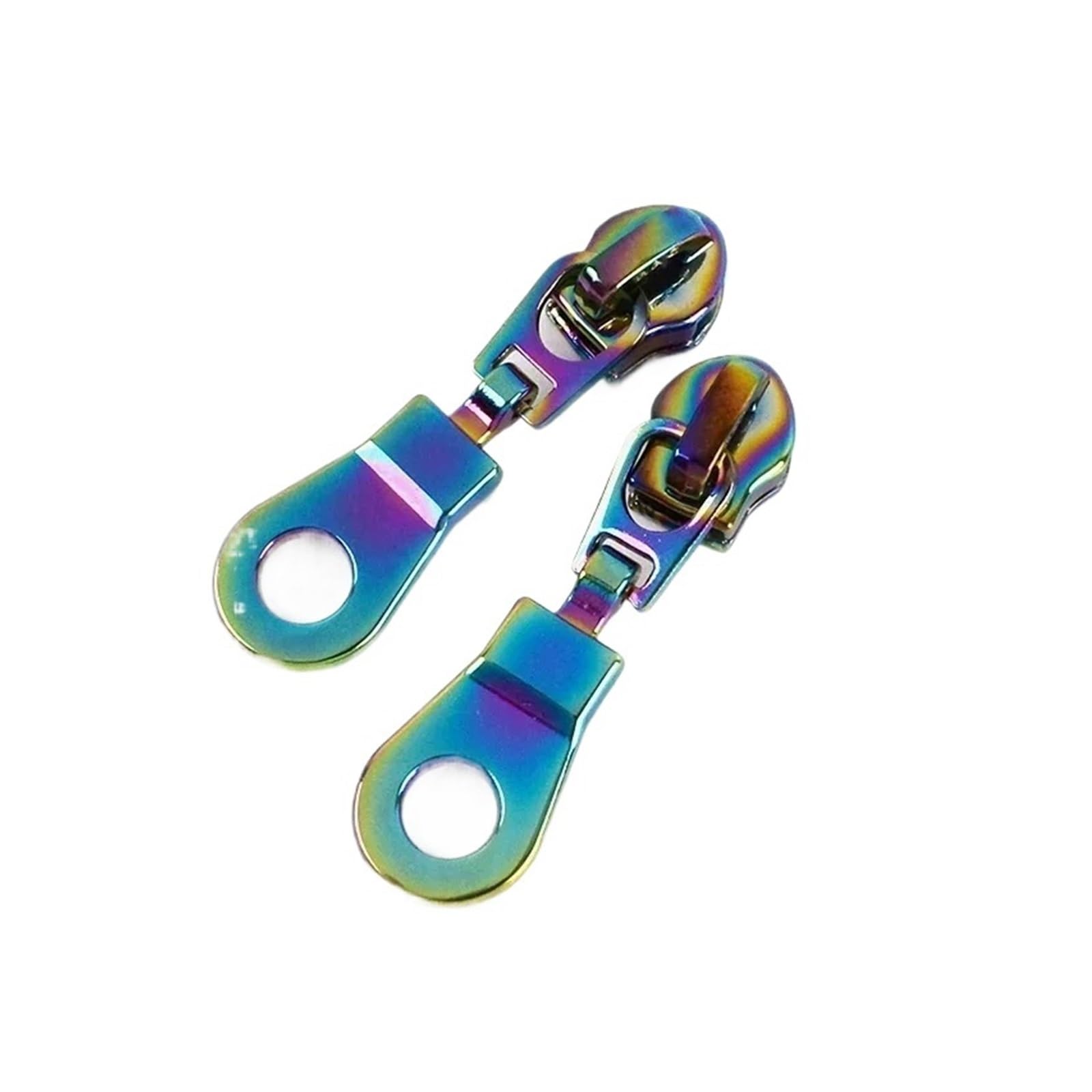 20 Pz 5# Cursore Cerniera for Cerniere In Nylon Nastro Borsa Zip Chiusura Testa Estrattore Valigia Zipp Kit Di Riparazione Accessori for Il Cucito(ZT179-Colored)