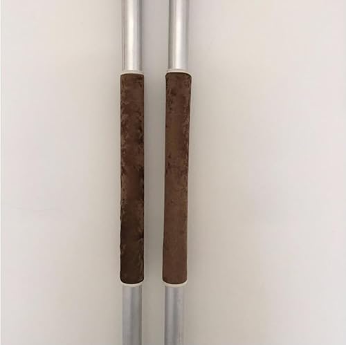 Miniatura 5 de 1 par de fundas lavables para manija de puerta de refrigerador, terciopelo suave, color liso, asas antideslizantes para nevera, horno, mantener