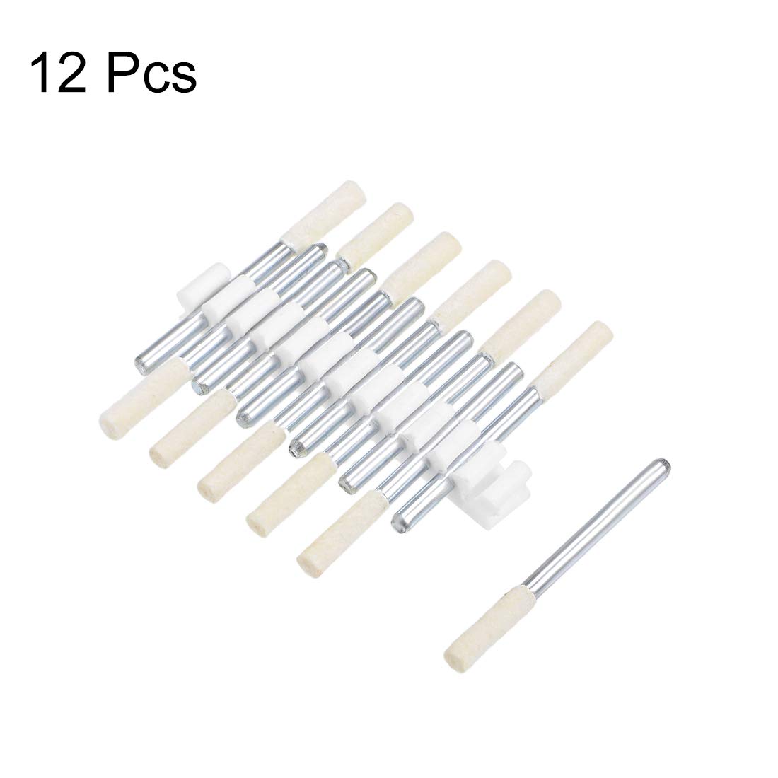 Wool Felt Polishing Bits - Buffing Wheels -4 Wool Felt Polishing Bits - Buffing Wheels -4
