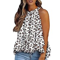 Algopix Similar Product 1 - Hmazy Halter Ruffle Womens TopsCasual