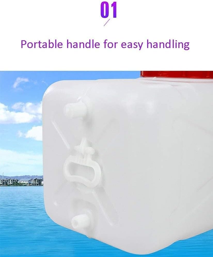LICOME Water Container Storage Outdoor Travel Bucket Portable Car Tank Camping Hiking Bottle(Size:100L)