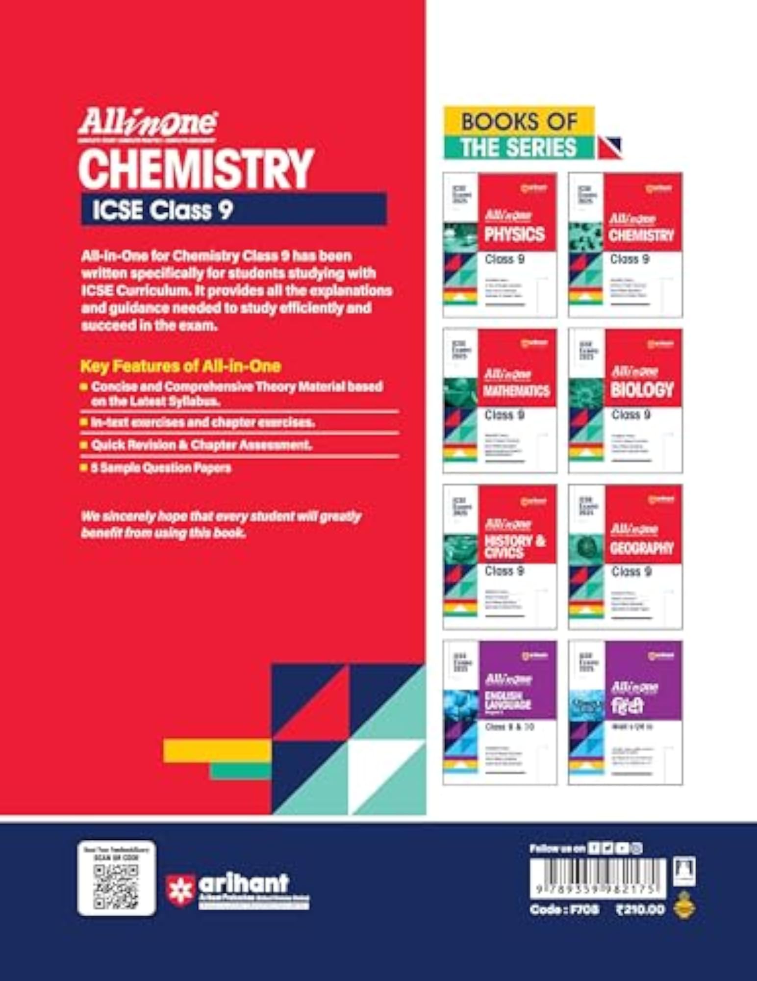 All In One Chemistry for Class 9, NCERT Based Study Guide