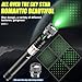 Green Laser Pointer - Long Range Rechargeable Laser Beam, USB Charging for Hiking, Presentations & Outdoor Use (Professional-Grade Green Light)
