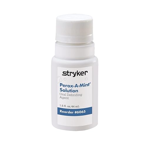 Stryker - Enjuague bucal Sage Perox-A-Mint - 1 botella, 1.5 onzas líquidas, enjuague bucal menta