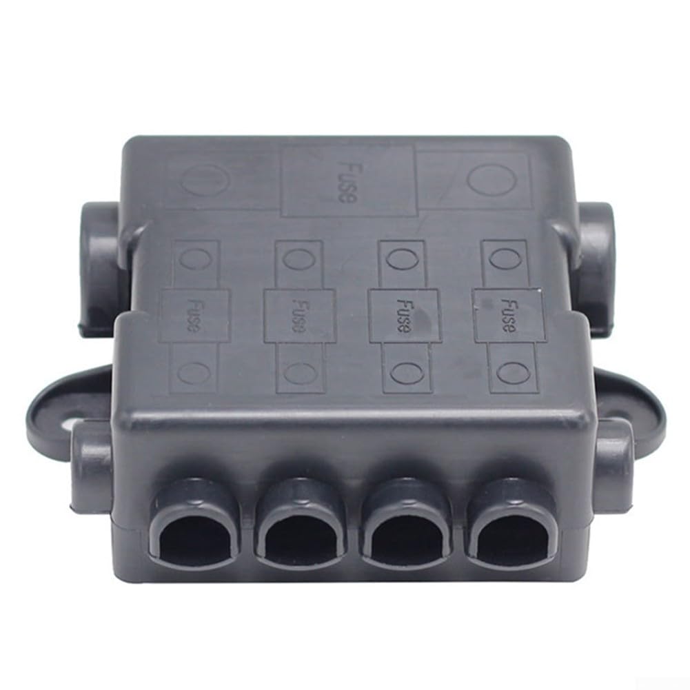 Robuster 5-Wege-Stromverteiler-Sicherungskasten, für Mega- und Midi-Sicherungsunterstützung, Dual-Spannung 12 V & 24 V