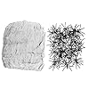 LjzlSxMF Halloween benodigdheden, Halloween Stretchable Spider Web Decoratie 60g spinnenwebben met 60 spinnen voor…