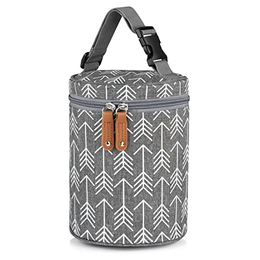 Accmor Breastmilk Cooler Bag, Insulated Baby Bottle Cooler Tote Bags for Nursing Mom Daycare