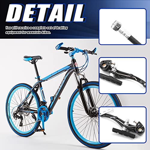 Glarks 6Pcs Bike Brake Set Includes 2 works 4Pcs V-Bike Brakes - Image 4