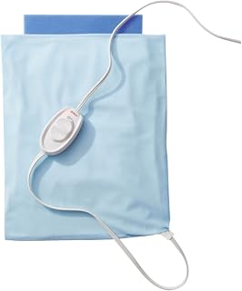 Sunbeam Standard Size Heating Pad 12x15 Inch - Moist/Dry Heat for Muscle Joint Pain Relief, Arthritis-Friendly