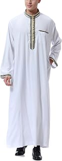 AanLun Linen Cosy Tunics Mens Plus Size Casual Business Long Sleeve Pullover Plain Pleated Winter V-Neck Lightweight Pullover Men