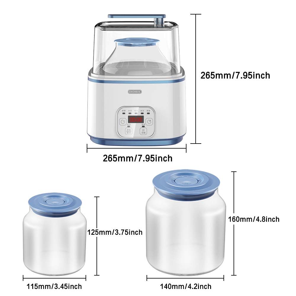 YUEWO Machine D'enzymes De Yaourt Multifonctionnelle Automatique Machine De Fermentation De Grande Capacité Liquide De Démarreur De Fabricant De Yaourt