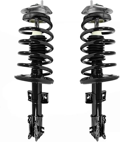 COMPLETESTRUTS Conjunto de puntales completos delanteros rápidos con resortes helicoidales de repuesto para Volvo XC90 2003-2014 - Juego de 2