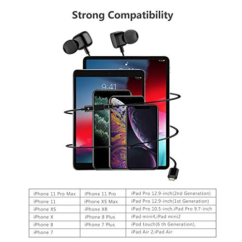 Écouteurs Lightning filaires pour écouter votre musique en déplacement sur iPhone