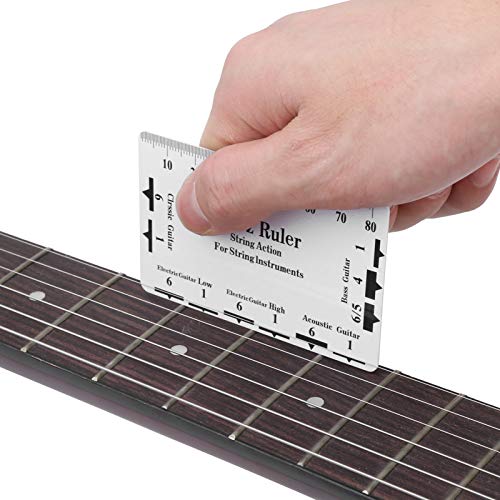 Règle de guitare en acier inoxydable pour lutherie de précision