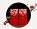 Angel mall Pack-12 Chinese Red Envelopes - Lucky Money Gift Envelopes Red Packet for New Year, Birthday, Wedding (7 x 3.5 in) (The wedding)