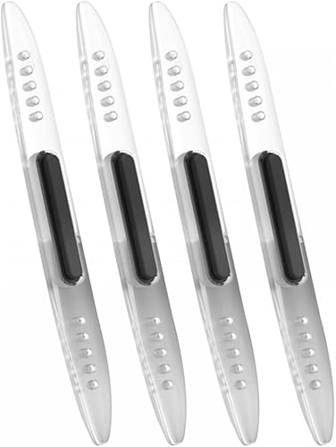 Miniatura 10 de DONGKER 4 protectores de borde de puerta de automóvil, adhesivo antiestático de silicona para la mayoría de puertas de automóvil