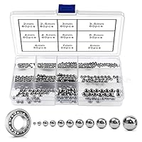 Sourcing Map Edelstahl-Kugellagerkugeln 8 Mm, 100 Stück – Präzisionskugeln Für Lager, Rollen & DIY