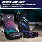 X Rocker Video Gaming Floor Rocker Chair, Built-in Audio, Foldable, for Gamers, Bedroom, or Game Room for Boys, Girls, Teens 5-17, Gifts for Gamers - Image 4