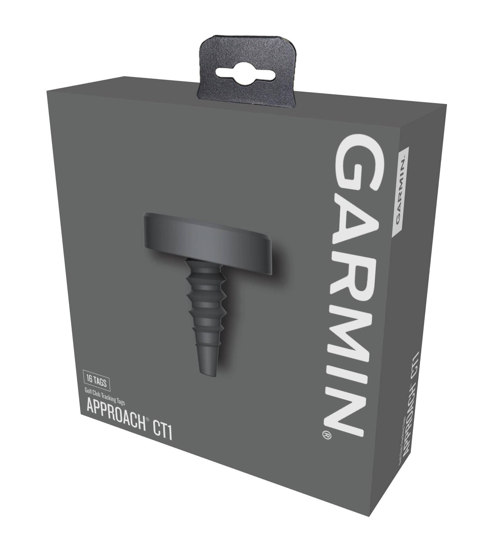 Garmin Approach CT1 (16 pezzi), Sensori Golf, Rilevamento Ferri e Bastoni, Traccia le Statistiche per ogni Ferro, Facili da Installare, Senza batteria