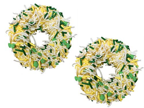 Midlee St Patrick's Day Dog Donut Cookies- 2 Pack