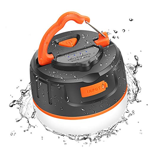 image for AKALULI Rechargeable LED Camping Lantern, Portable USB Camping Tent Li