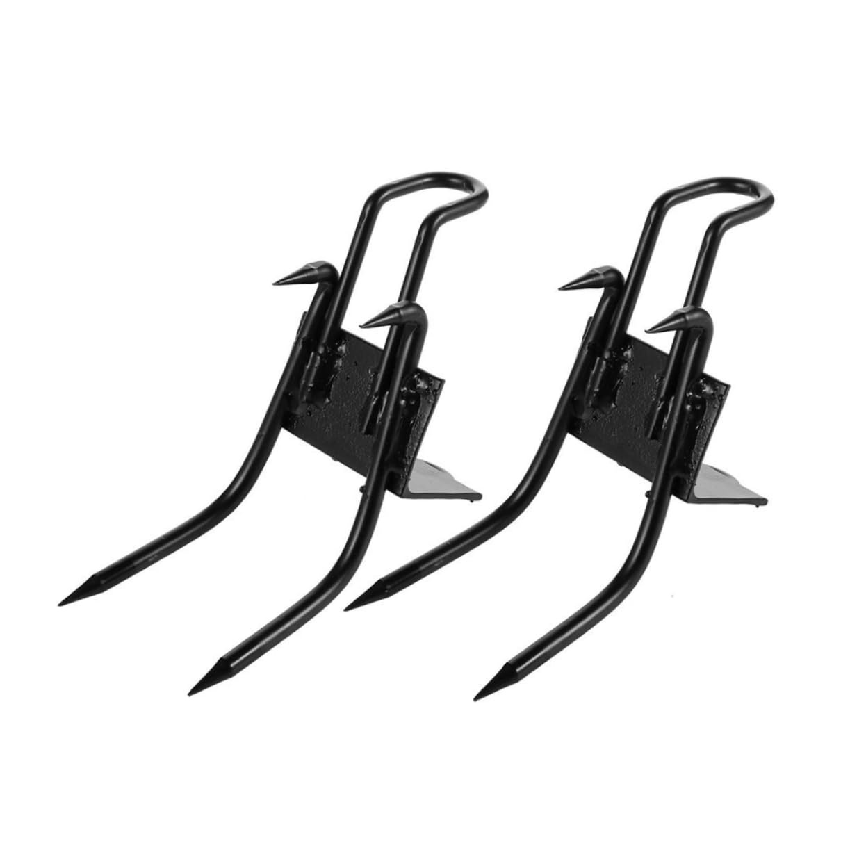 WOONEKY 1 Pair tree climbing tool tree gaffs claw style climbing spikes multitools climbing spurs climbing gear Carbon Steel Climbing Spikes seat belt non-slip carbon steel