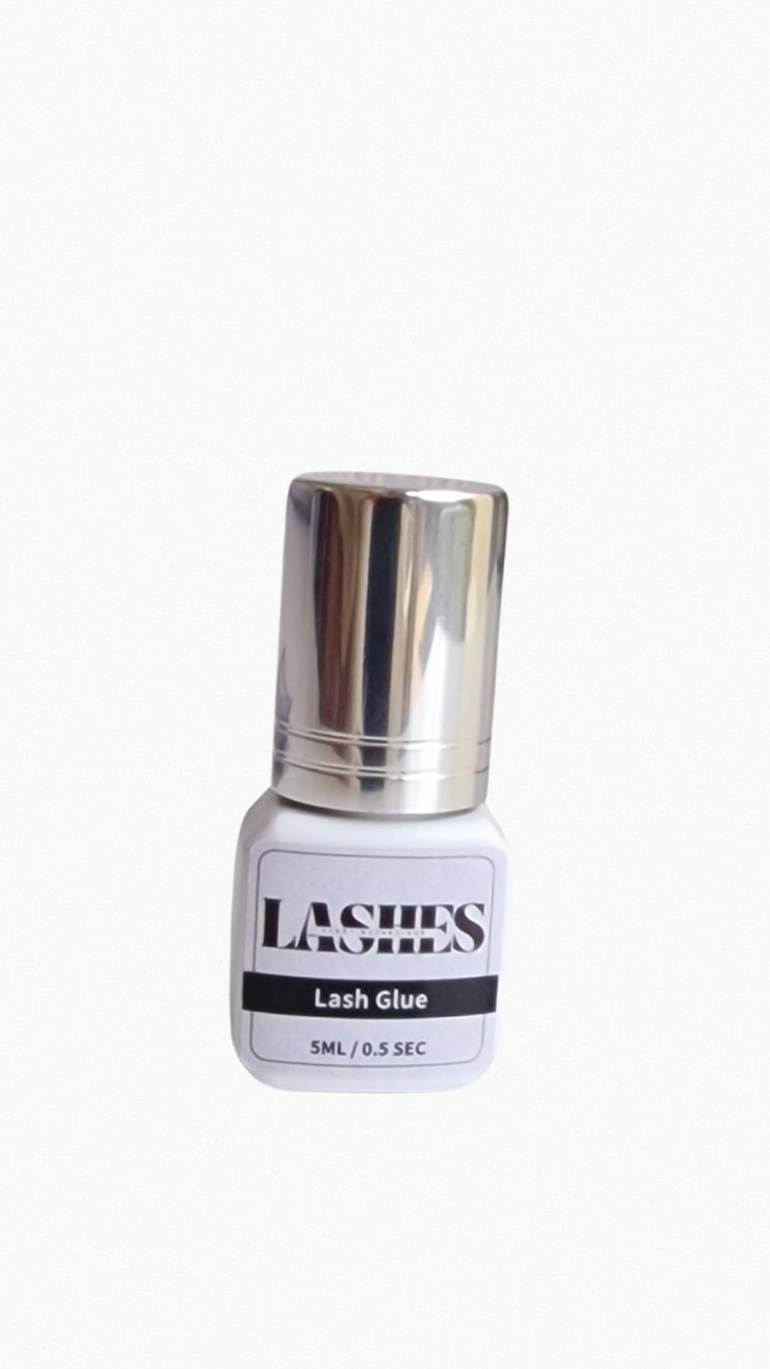 Colle Noir à Extension de Cils pour Professionnels - Colle Cils Séchage Ultra Rapide (0,5 à 1 sec) Facile à Travailler et Tenue Longue Durée - (5ml)