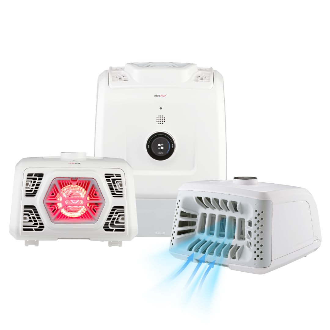 AbsFur エアスファー 3 in 1 ハンズフリードライヤ9月43,000 Amazon | 【日本製】AbsFur エブスファー 3 in 1 抜け毛吸引機