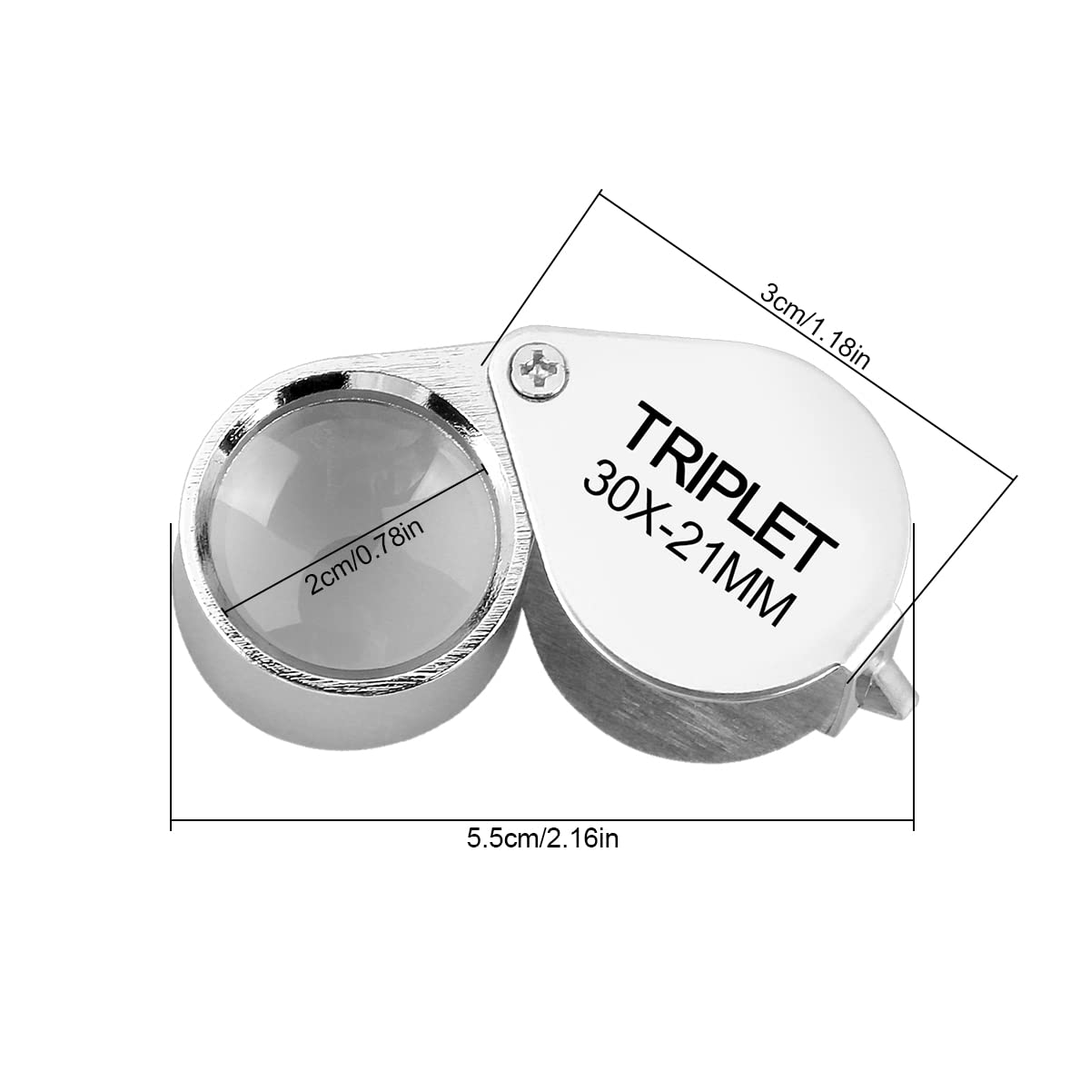 Metal Jewellery Magnifier - Image 2