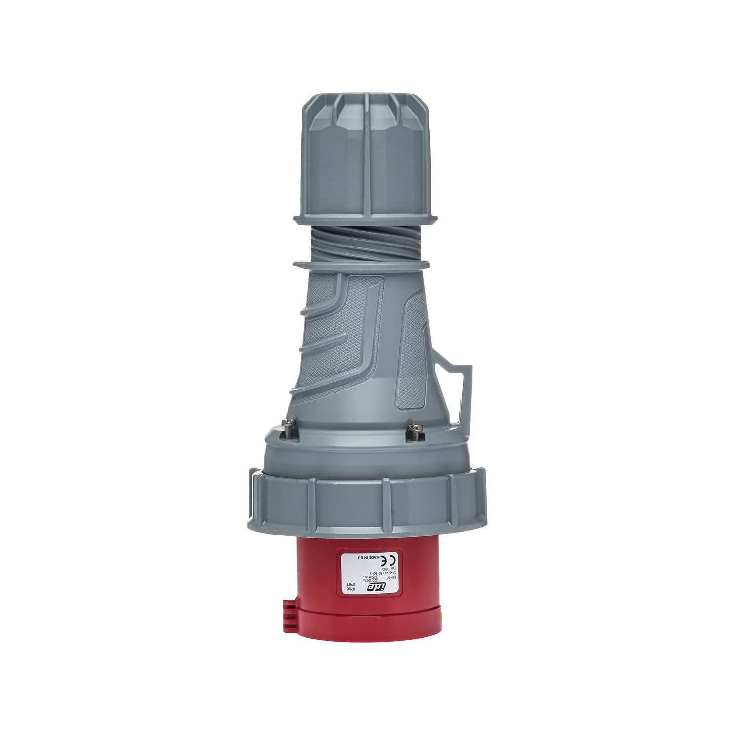 PC eLECTRIC 03653 fiches aériennes basse tension, Code heure 6, IP67 – 63 a-3p + N + T-200/346 240/415 V