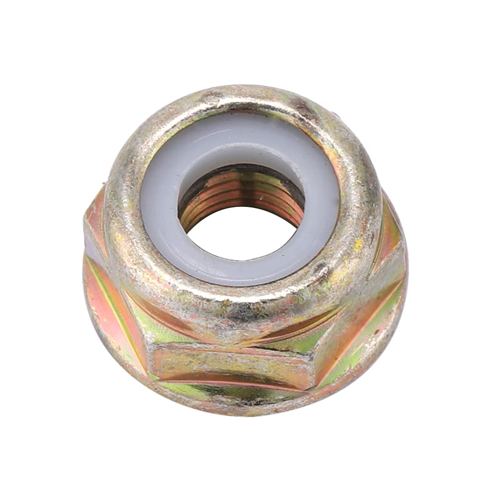 Universal Flange Nut, M10x125, Left Hand Thread for String Trimmer and Brush Cutter Replacement Nut, for DIY Gardeners