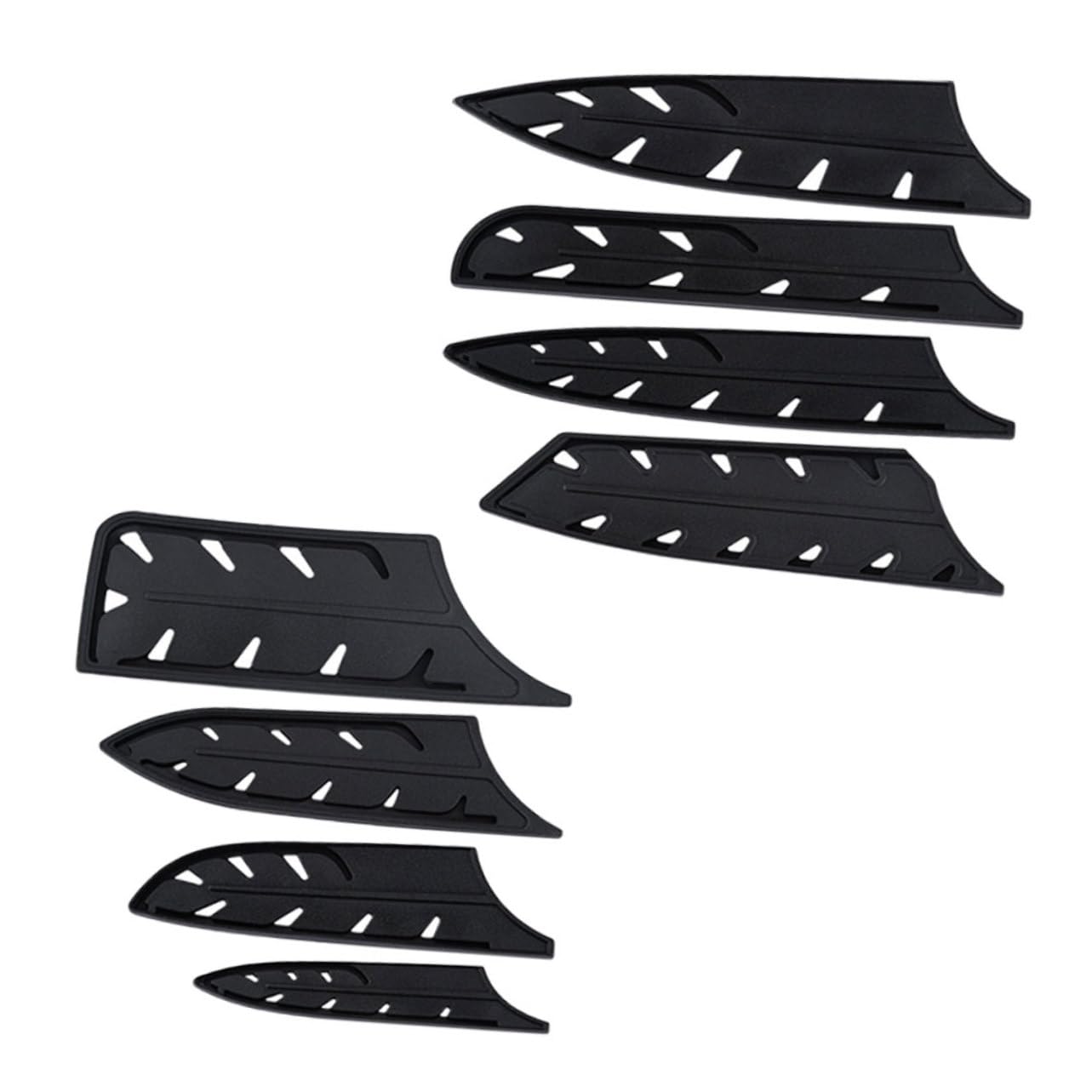 FUNOMOCYA 8pcs Cutter Protectors Sheaths for Chef Knives Storage for Cutting Tools Prevents and Maintains Sharpness for Kitchen Organization