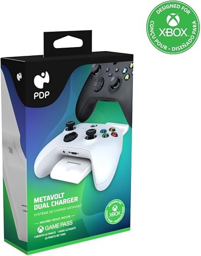 PDP Metavolt Dual Charger for Xbox Series X, Black