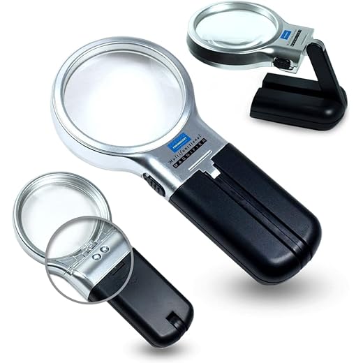 3X Portable Magnifying Lens 3 in