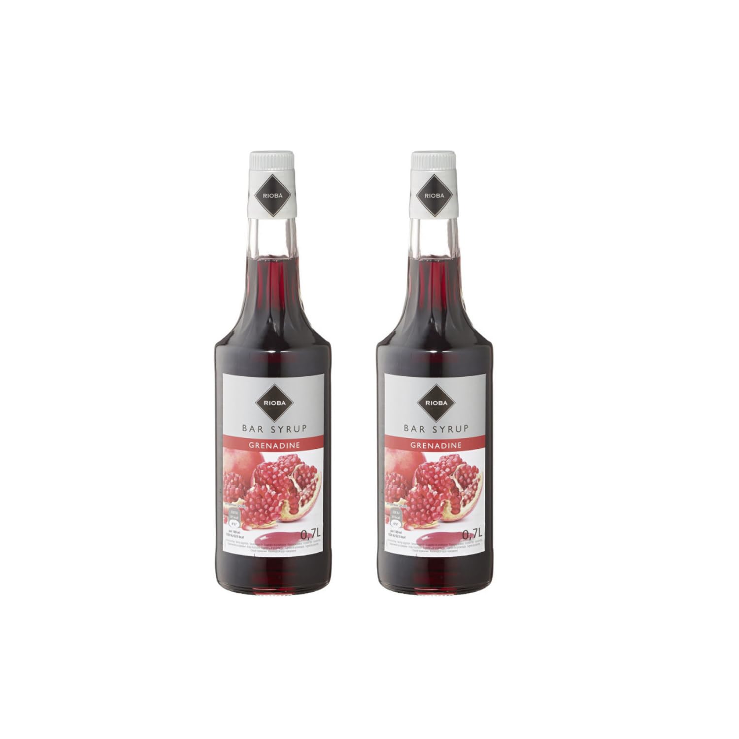 Lot Sirope Gilbert & Limonada:Sirope Gilbert Granadina (2x1L) - Limonada Gilbert (4x1L)