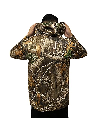 Men's Realtree Edge Full Camo Polyester Fleece Hoodie4