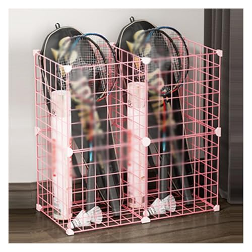 Soporte para 40 raquetas de tenis rack metálico 72x37x72 cm