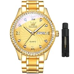 Big Dial Gold Men Watch