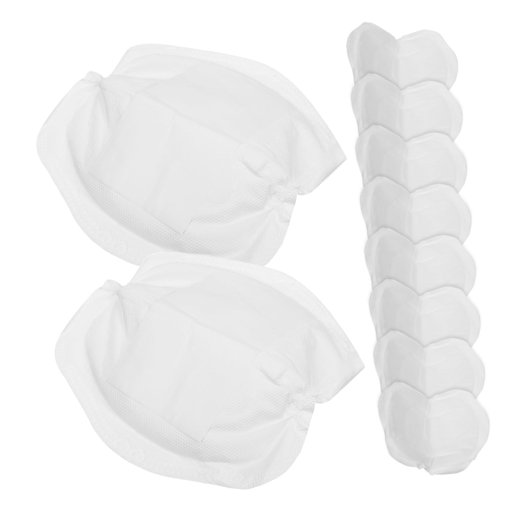 MAGICLULU 192 Piezas Mamarios Alfombrillas Mamarias Antidesbordamiento Para El Para Amamantar Cojín De Para Mujer Resina De