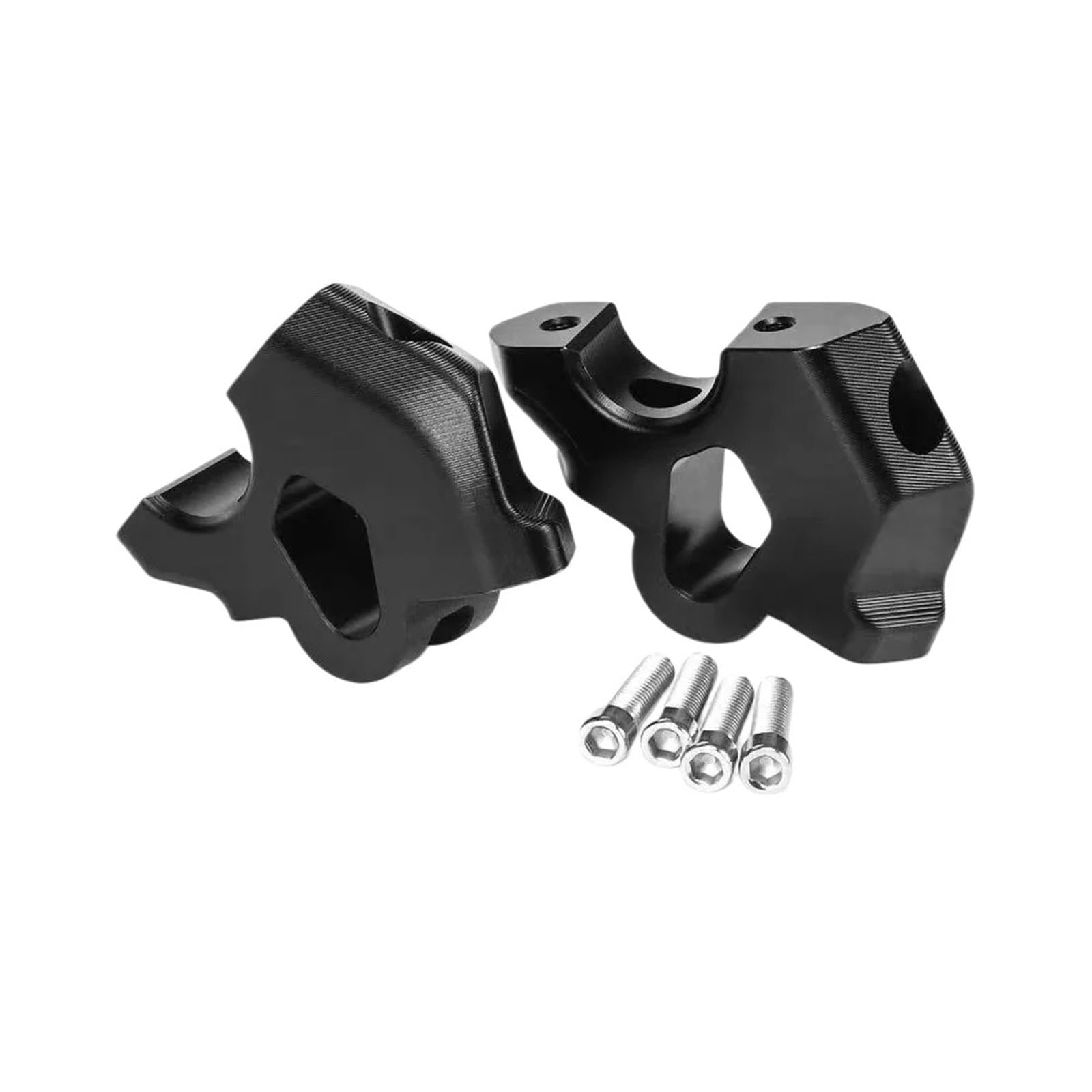 Motorcycle handlebar risers Pasuje do BMW R1300 GS ADVENTURE przesunięcie kierownicy R 1300GS GS1300 ADV akcesoria zacisk do podnoszenia przedłużenie Adapter 2024(Black)