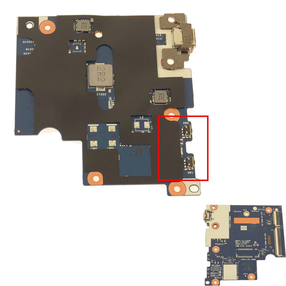 Conector DC-IN Chromebook 11 3120 soluciona fallos de carga y botón encendido 4
