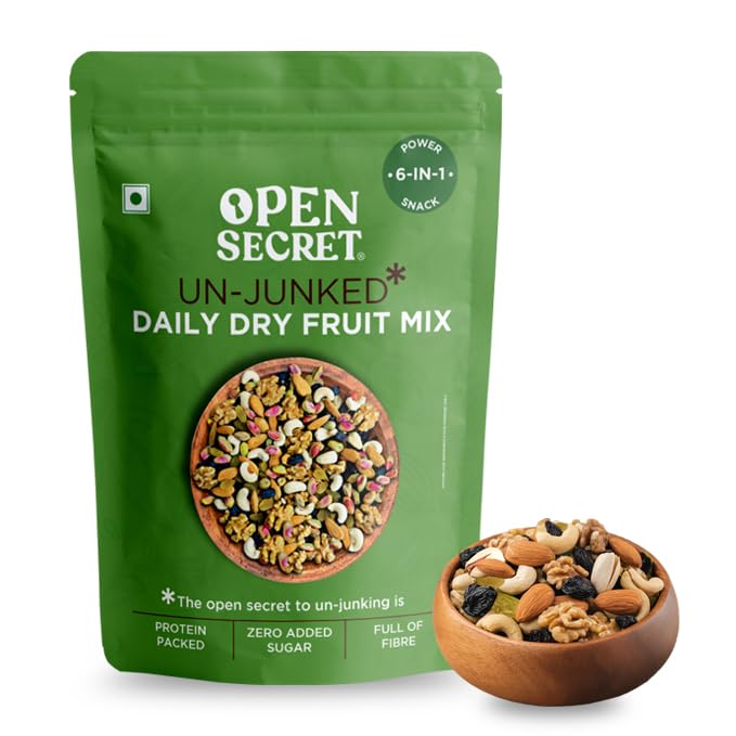 Open Secret Premium Mixed Dry Fruits | 200gm, 6 Superfood in 1 Mix | Dry Fruits Mixed pack, Mix Dry Fruits, Mixed Nuts, Contains Cashews, Almonds, Pista & more Healthy Snacks (Pack of 1) (B0D4VNP686) Amazon Price History, Amazon Price Tracker